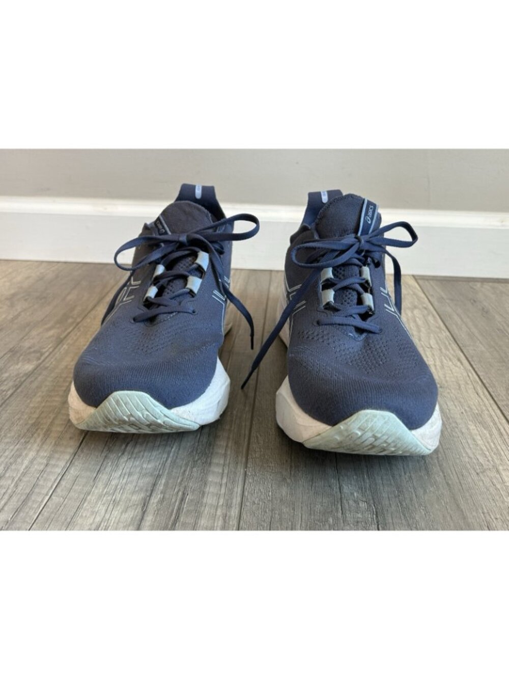 Asics Gel Nimbus 26 Running Shoes Women Sz 10.5 Blue FF Blast+ PureGEL Sneakers - Picture 6 of 16